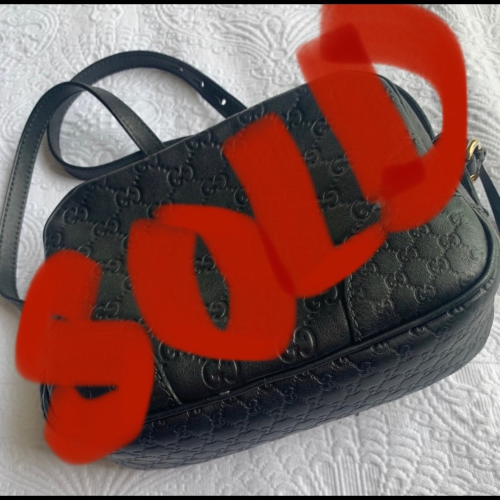 ❌❌SOLD ❌❌Gucci Guccissima Mini Bree